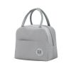 1pc Insulated Lunch Bag; Portable Large Capacity Waterproof Leakproof Reusable Tote For Travel Work School