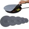 5pcs Silicone Fresh-keeping Cover; Microwave Oven Heating Food Bow or Skillet Lid Set; Kitchen Supplies