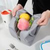 1pc Insulated Lunch Bag; Portable Large Capacity Waterproof Leakproof Reusable Tote For Travel Work School