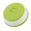 1pc Collapsible Microwave Splatter Cover For Food; Multifunctional Silicone Folding Oil-proof Splash-proof Cover