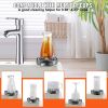 VEVOR Glass Rinser, 10 Powerful Spraying Jets 360¬∞ Rotating Cup Cleaner for Sink, 304 Stainless Steel ABS Cup Holder