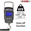 5 Core Fish Scale 110 LBS 50 KG, Handheld Portable Electronic Digital Hanging Hook Scale with 2 AAA Batteries
