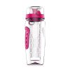 Fruit Infuser Water Bottle 32OZ Juice Shaker w/ Flip Top Lid Anti-Slip Grips For Anytime Use