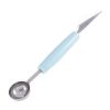 Steel Fruit Ball Scoop on one End, Cutting Tool on Other End