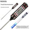 Kitchen Meat Thermometer With Probe, Digital LCD Display For Food And Liquids - Multi-functional Thermometer High Accuracy Pen