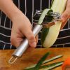 Kitchen Peeler Stainless Steel Double-Head Household Multiple-Function