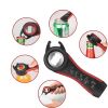1pc Lid Opener Tool; for Jars and Bottles Multi Function For Seniors; Rubber Grip Bottle Opener