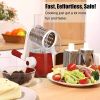 4in1; Vegetable Slicer; Multifunctional Devise; Manual Rotary Food Grater, Cutter, Kitchen Gadgets