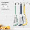 Nonstick Coated Stainless Steel Spatula, Thin Slotted Turner Nonstick Cookware, High Heat Resistant BPA Free Cooking Utensil