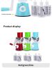 Multifunctional Rotating Vegetable Cutter Hand Crank Home Kitchen Shredder Grater