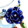 1pc Rose Enamel Crystal Tea Cup