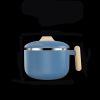 304 Stainless Steel Instant Noodle Cooking Bowl; Large Capacity for Instant Noodles With Lid; Dual-purpose Portable Tableware;