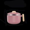 304 Stainless Steel Instant Noodle Cooking Bowl; Large Capacity for Instant Noodles With Lid; Dual-purpose Portable Tableware;