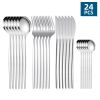 24pcs/Set Stainless Steel Cutlery