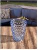 Diamond Cut Acrylic Glasses Drinking Set of 4
