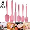 6pcs Silicone Kitchenware Set; Kitchen Supplies; Baking Tools