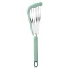 Nonstick Coated Stainless Steel Spatula, Thin Slotted Turner Nonstick Cookware, High Heat Resistant BPA Free Cooking Utensil