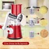 4in1; Vegetable Slicer; Multifunctional Devise; Manual Rotary Food Grater, Cutter, Kitchen Gadgets
