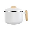 304 Stainless Steel Instant Noodle Cooking Bowl; Large Capacity for Instant Noodles With Lid; Dual-purpose Portable Tableware;